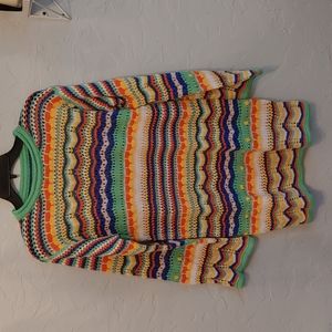 Multicolor Knit Dress, Women's Size Small, Brand New Condition